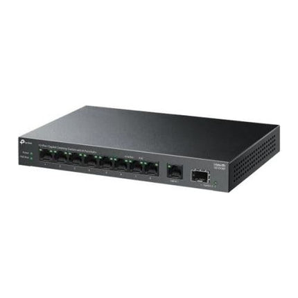 Switch PoE TP-Link LiteWave LS1210GP, 10 porturi Gigabit, 8x PoE+ 61 W, 1 slot SFP - imagine 2