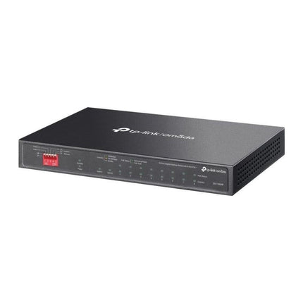 Switch PoE TP-Link Omada DS110GMP, 10 porturi Gigabit, 8x PoE+ 123 W, 1 slot SFP - imagine 5