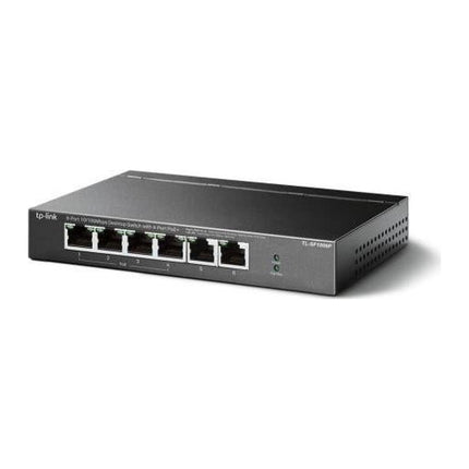 Switch PoE TP-Link TL-SF1006P, 6 porturi 10/100 Mbps, 4x PoE+ 67 W, desktop metal