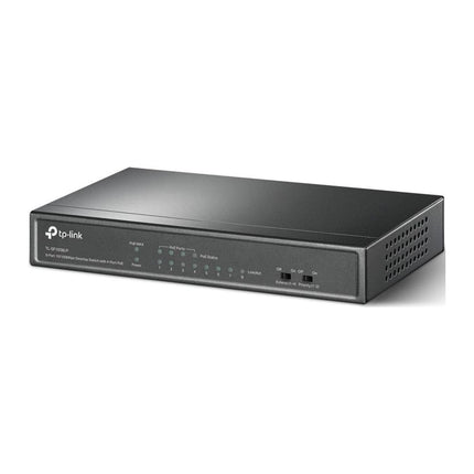 Switch PoE TP-Link TL-SF1008LP, 8 porturi 10/100 Mbps, 4x PoE 41 W, fara ventilator