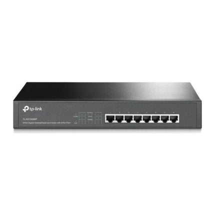 Switch PoE TP-Link TL-SG1008MP, 8 porturi Gigabit PoE+, buget 153 W, rackabil