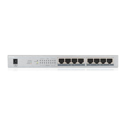 Switch PoE Zyxel GS1008-HP, 8 porturi Gigabit PoE+, buget 60 W, desktop - imagine 4