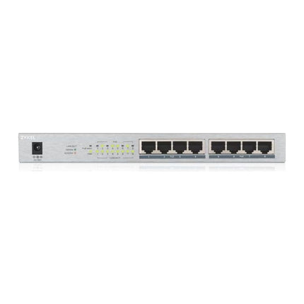 Switch PoE Zyxel GS1008-HP, 8 porturi Gigabit PoE+, buget 60 W, desktop - imagine 5