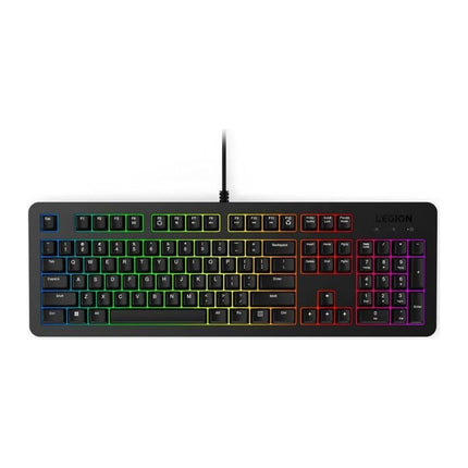 Tastatura gaming Lenovo Legion K310, RGB, membrana, anti-ghosting, USB, negru - imagine 2