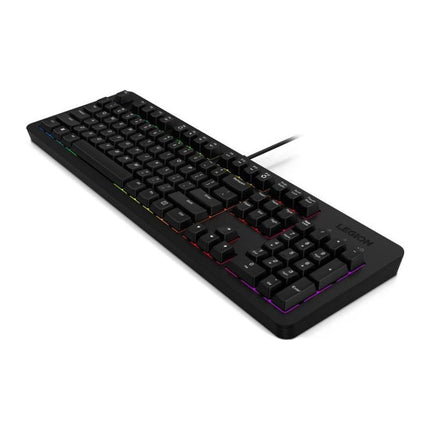 Tastatura gaming Lenovo Legion K310, RGB, membrana, anti-ghosting, USB, negru - imagine 5