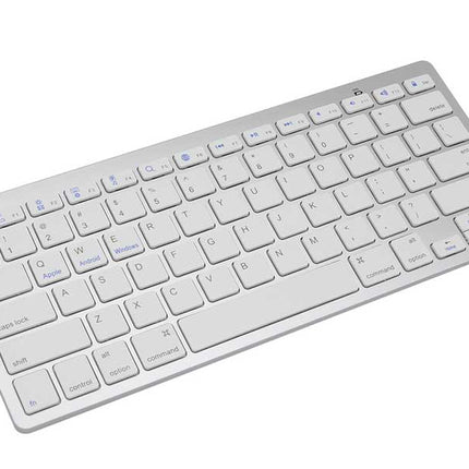 Tastatura bluetooth alba
