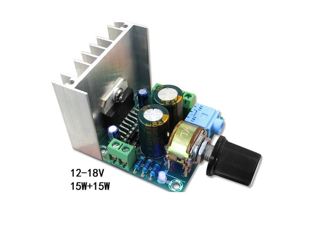 Kit amplificator stereo 2x15W TDA7297