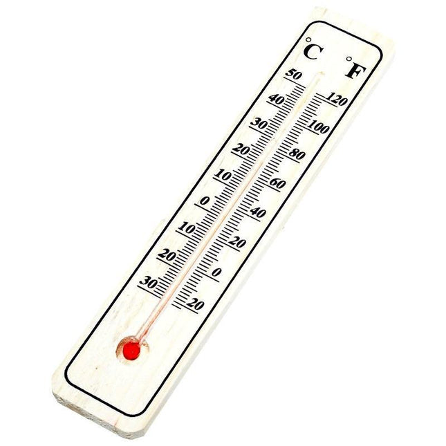 TERMOMETRU LEMN -30 + 50˚C - Masurare si testare