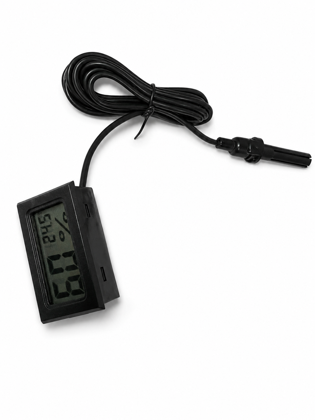 Termometru de panou LCD cu higrometru - Multimetre