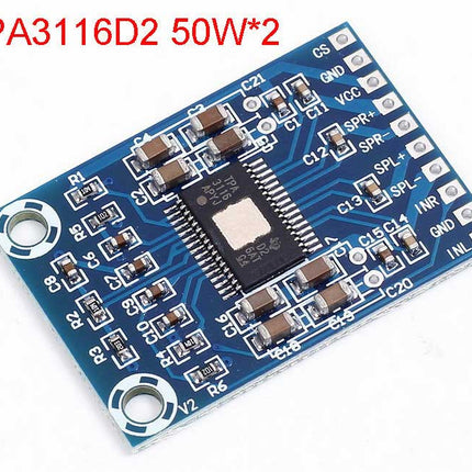 Kit amplificator stereo clasa D 2x50W TPA3116D2