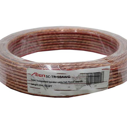 Cablu difuzor transp 2x0,75mm 10M