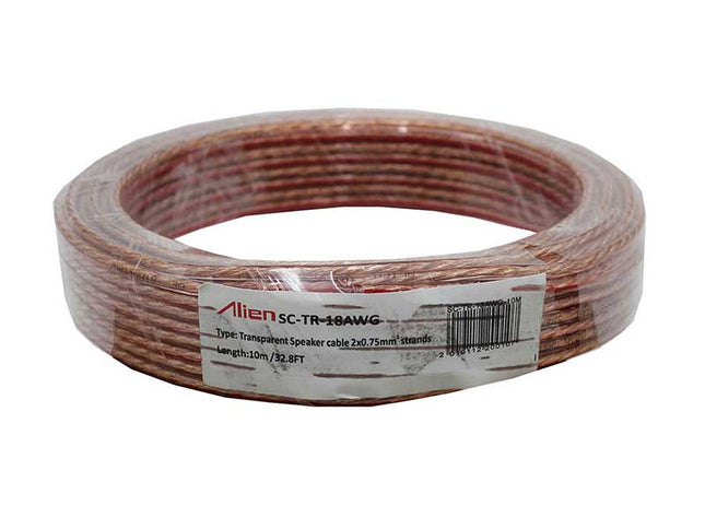 Cablu difuzor transp 2x0,75mm 10M