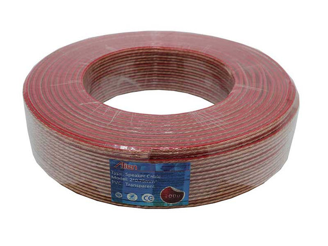 Cablu difuzor transp 2x0,75mm rola 100m