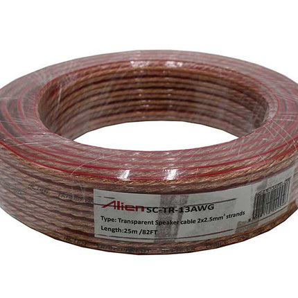 Cablu difuzor transp 2x2,5mm 25M