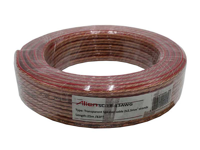 Cablu difuzor transp 2x2,5mm 25M