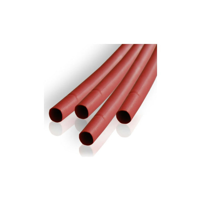 Tub termocontractabil culoare Rosu set 10