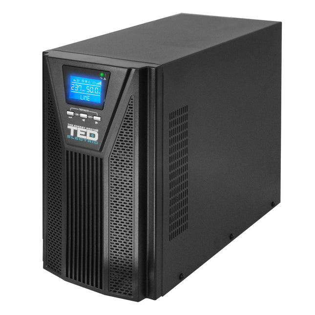 UPS 3000VA Online dubla conversie management 4 schuko TED Electric TED003997