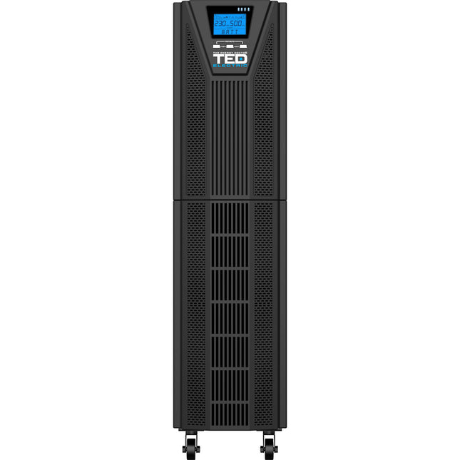 UPS 6000VA Online dubla conversie management intrare/iesire regleta TED Electric TED004000