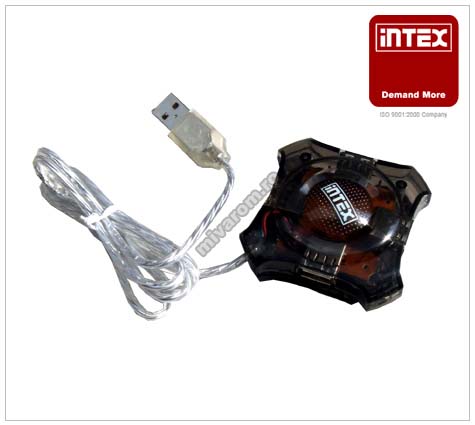 Hub 4 porturi USB2.0 Intex