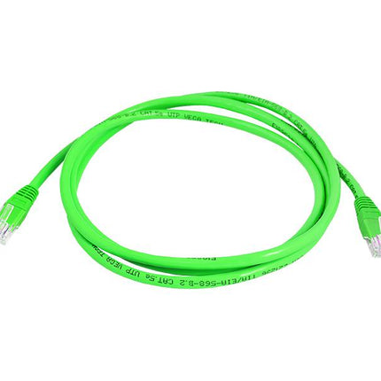 Cablu UTP cu mufe 0,5m verde
