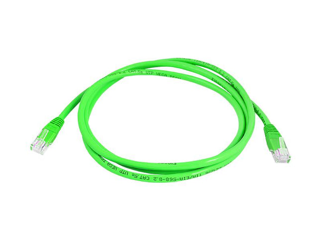 Cablu UTP cu mufe 0,5m verde