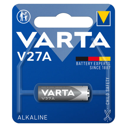Baterie Alcalina A27 27A LR27 12V Varta Blister 1