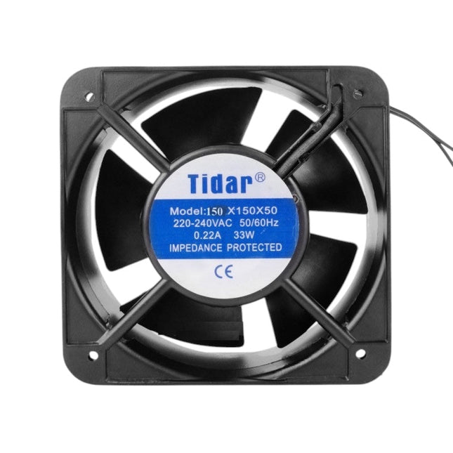 Ventilator patrat 220V pentru instalatii