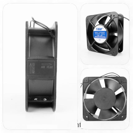Ventilator patrat 220V pentru instalatii