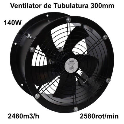 Ventilator Axial Tubulatura YWF mm 140 300x300mm