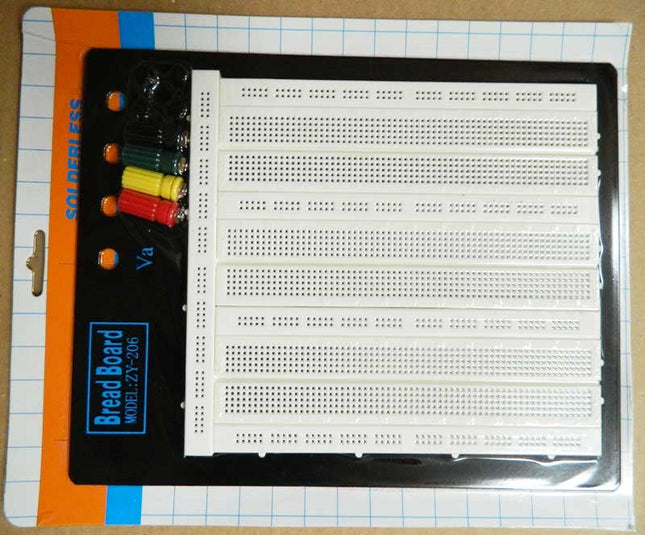 Placa test tip Breadboard 250x200mm W206 - cablaje