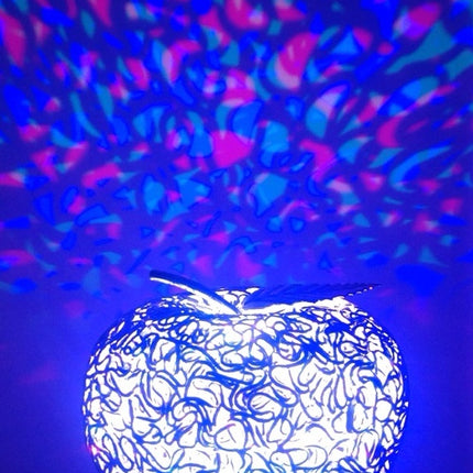 Ornament aluminiu led multicolor
