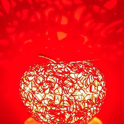 Ornament aluminiu led multicolor cu MP3
