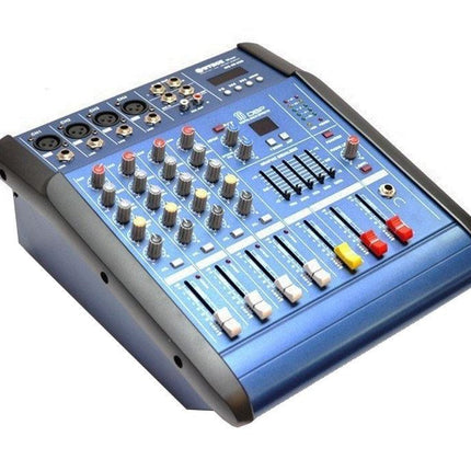 Mixer 4 canale cu amplificare USB/SD